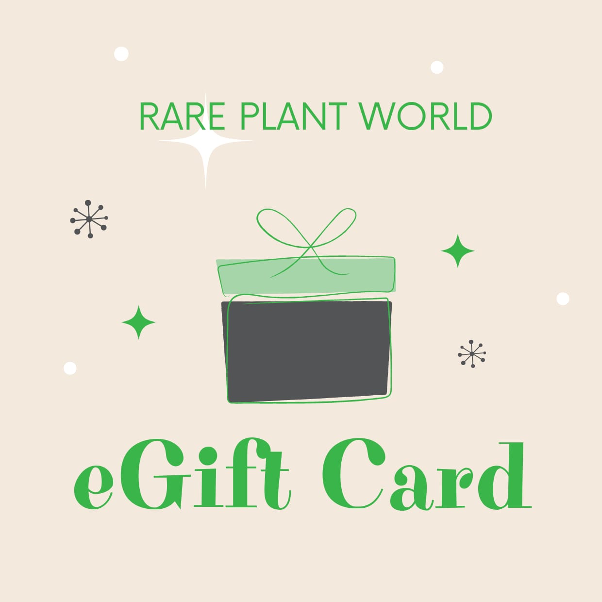 Rare Plant World eGift Cards